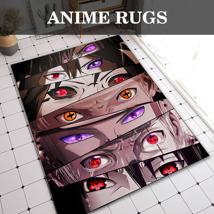 anime rugs decor gift for fans